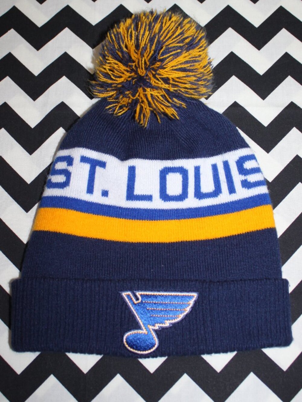 Adidas St. Louis Blues Winter Hat - One Size Fits Most